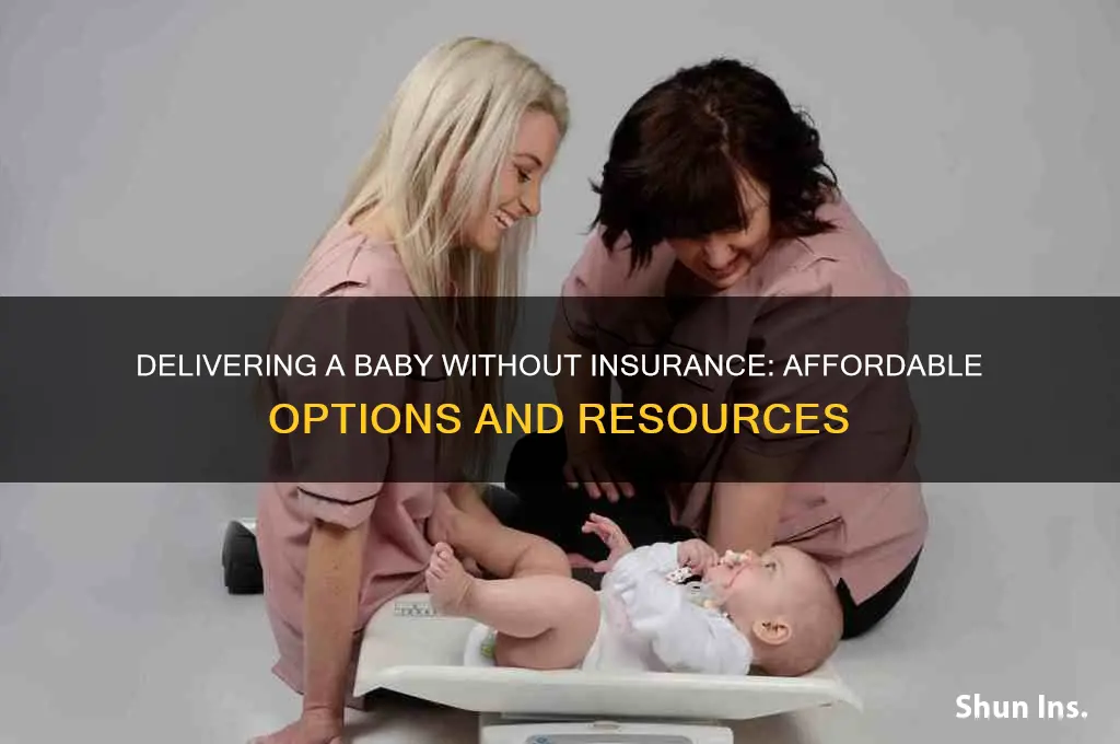 how to deliver a baby with no insurance