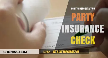 Insurance Check Deposits: Two-Party Process Simplified