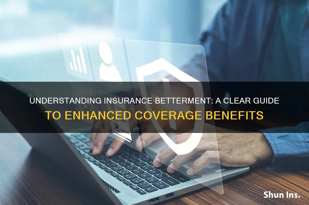 how to describe an insurance betterment