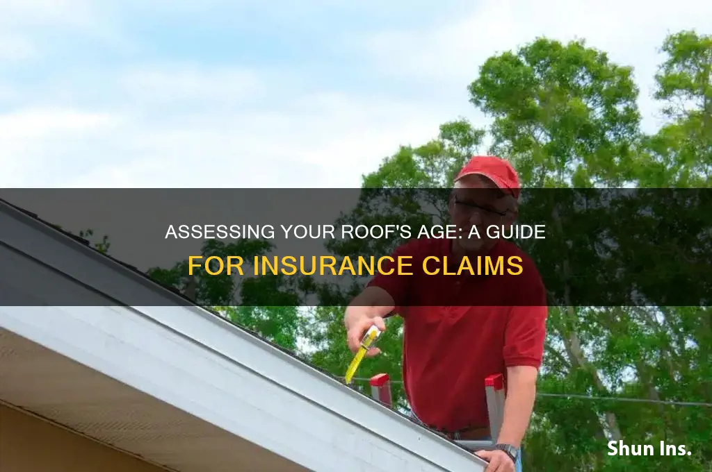 how to determine age of roof for insurance