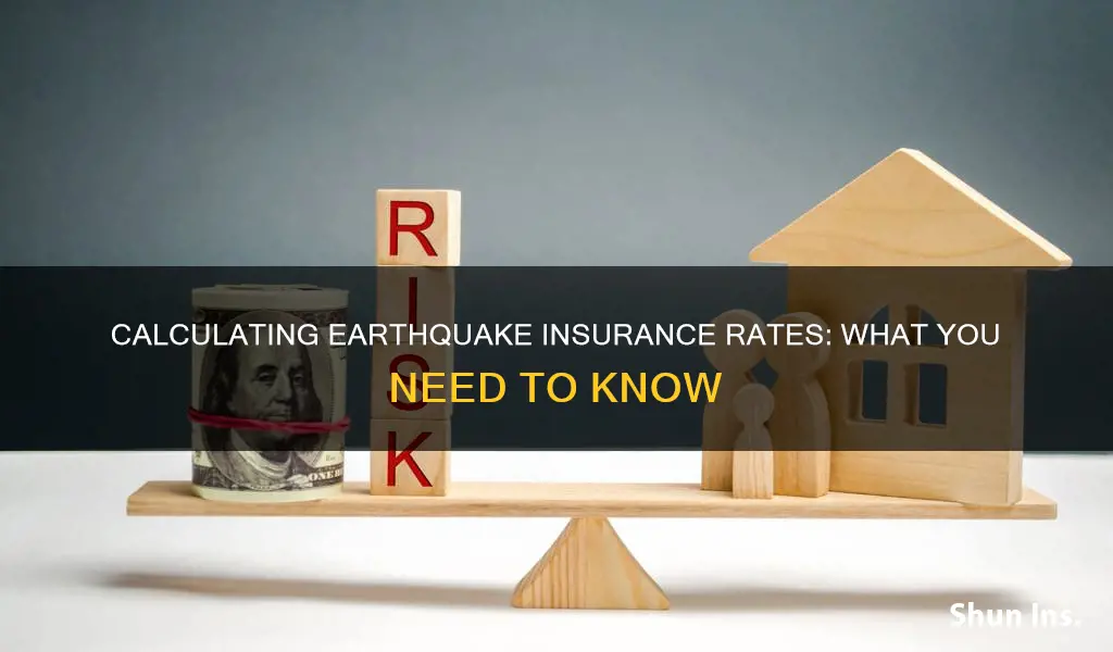 how to determine earhtquake insurance rates