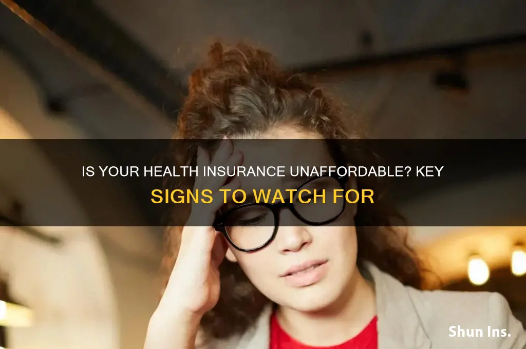 how to determine if health insurance is unaffordable