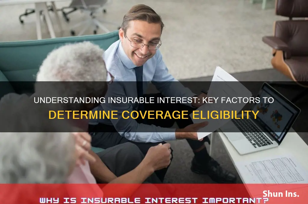 how to determine insurable interest