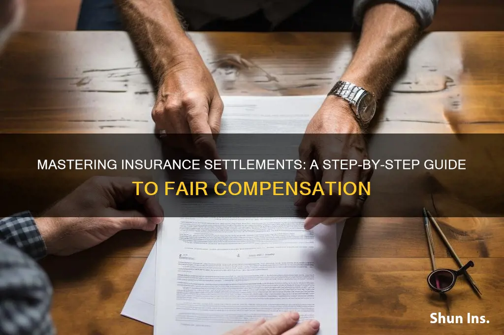 how to determine insurance settlement