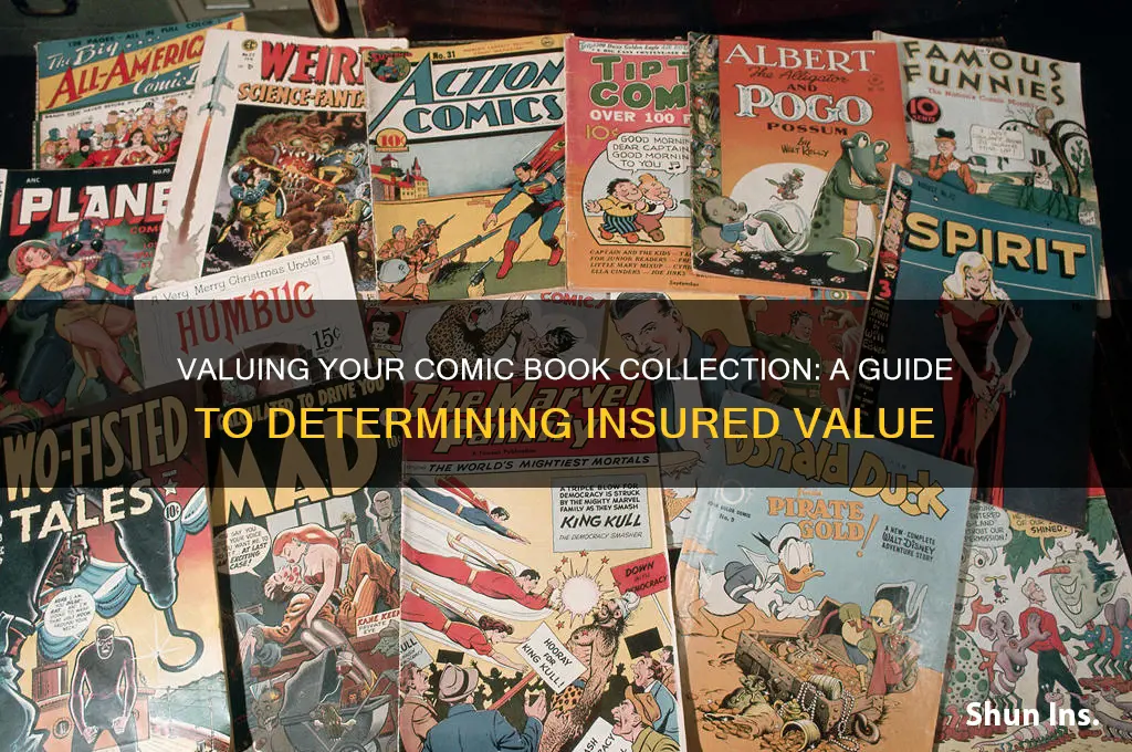 how to determine insured value for comic book