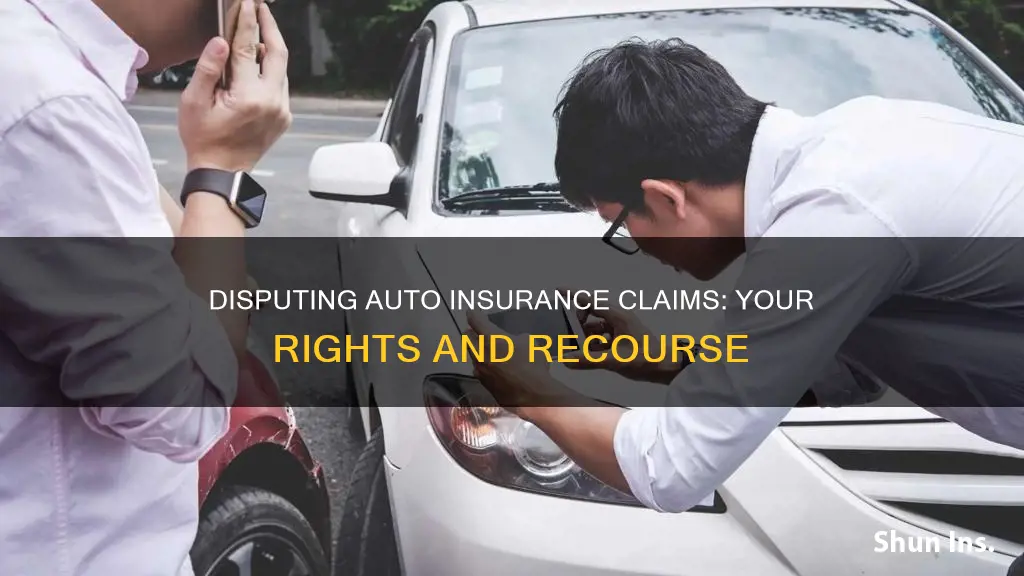 how to dispute a claim report by your auto insurance