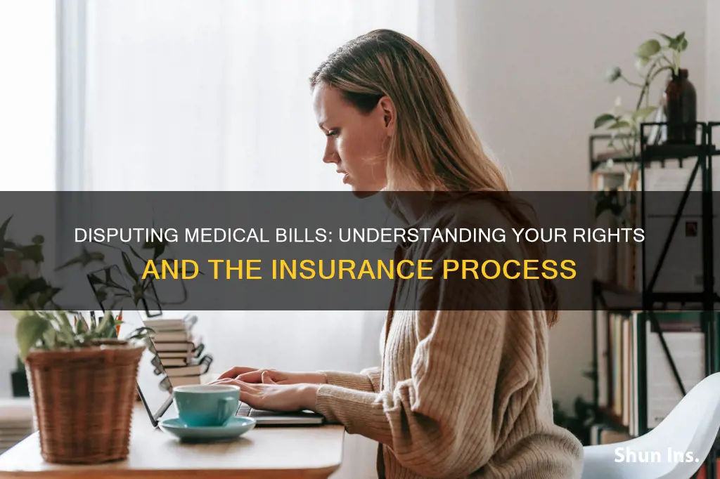 how to dispute a medical bill with insurance
