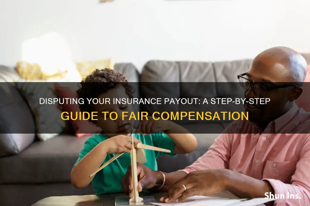 how to dispute an insurance payout