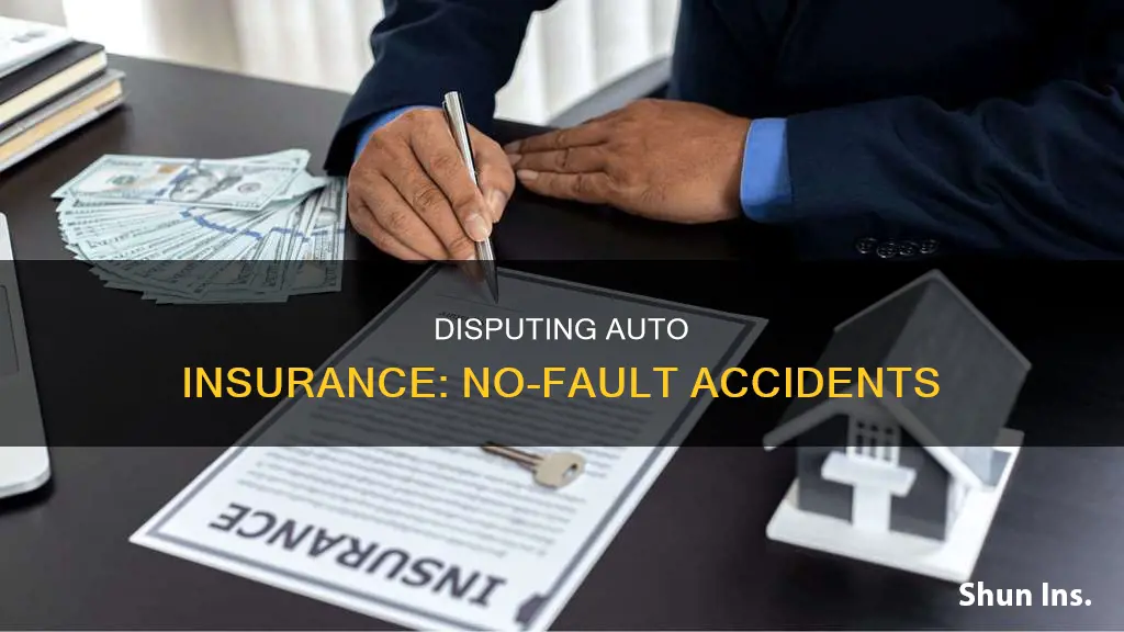 how to dispute auto insurance coverage in no-fault accident