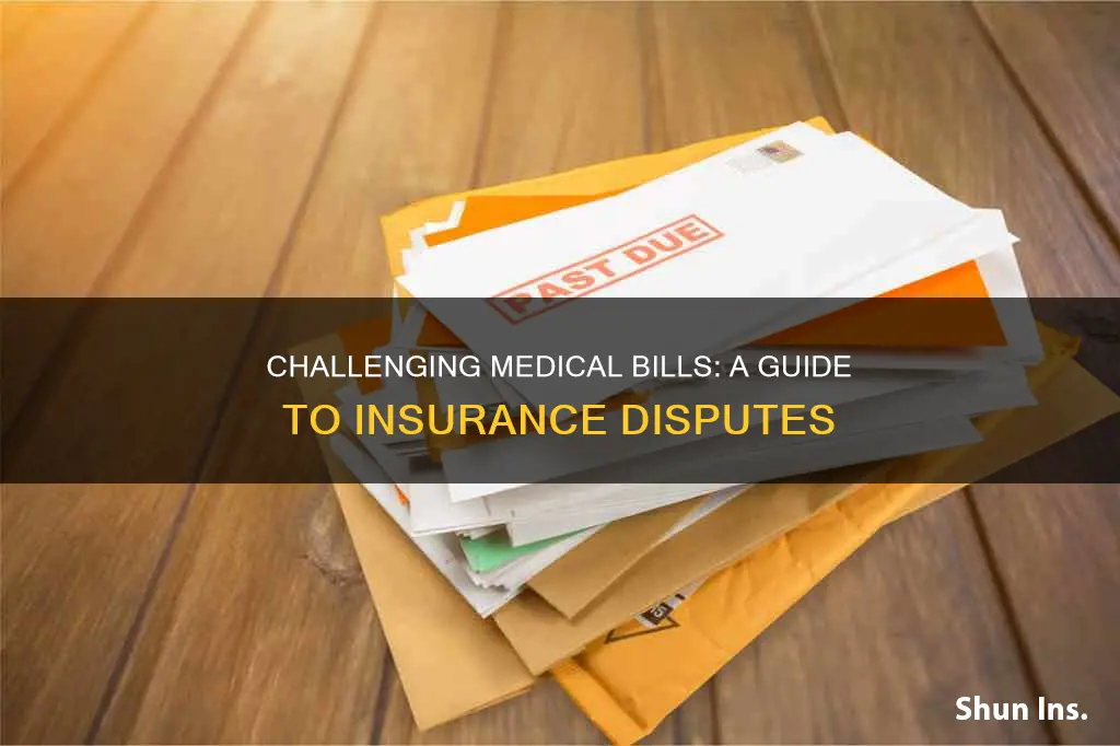 how to dispute medical bills with insurance