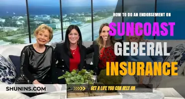 How to Complete an Endorsement on Suncoast General Insurance