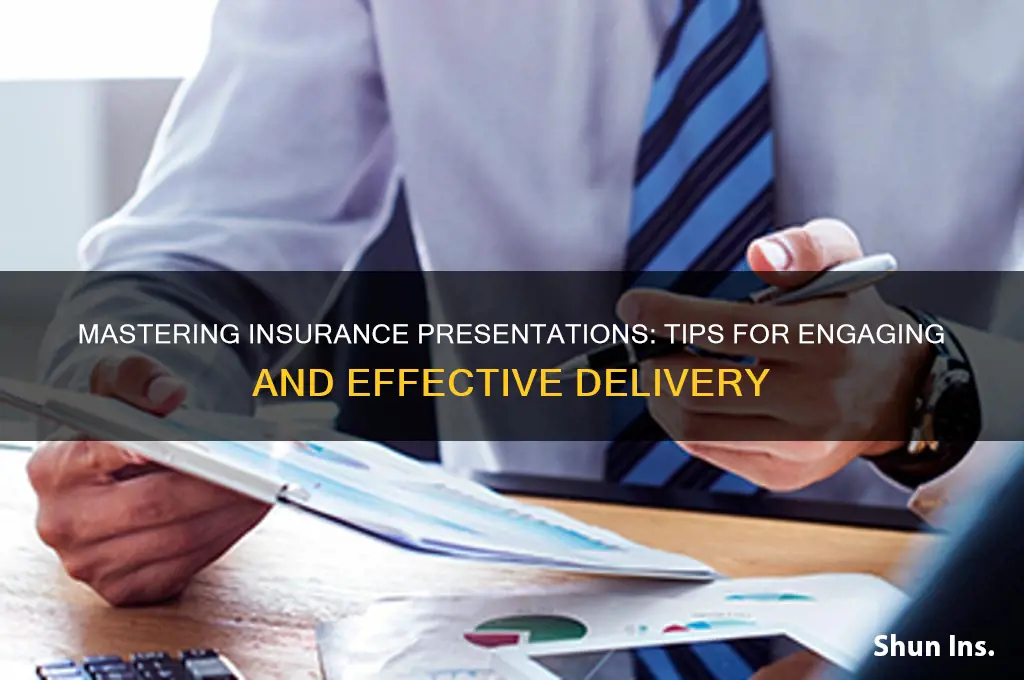 how to do an insurance presentation