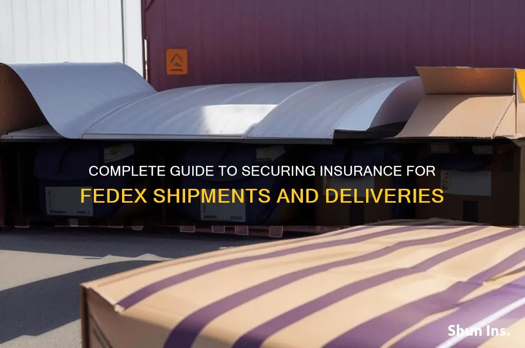 how to do insurance for fedex
