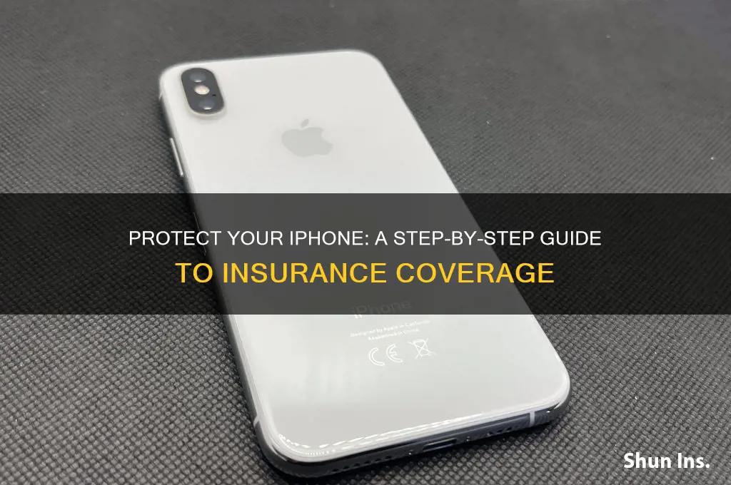 how to do insurance of iphone