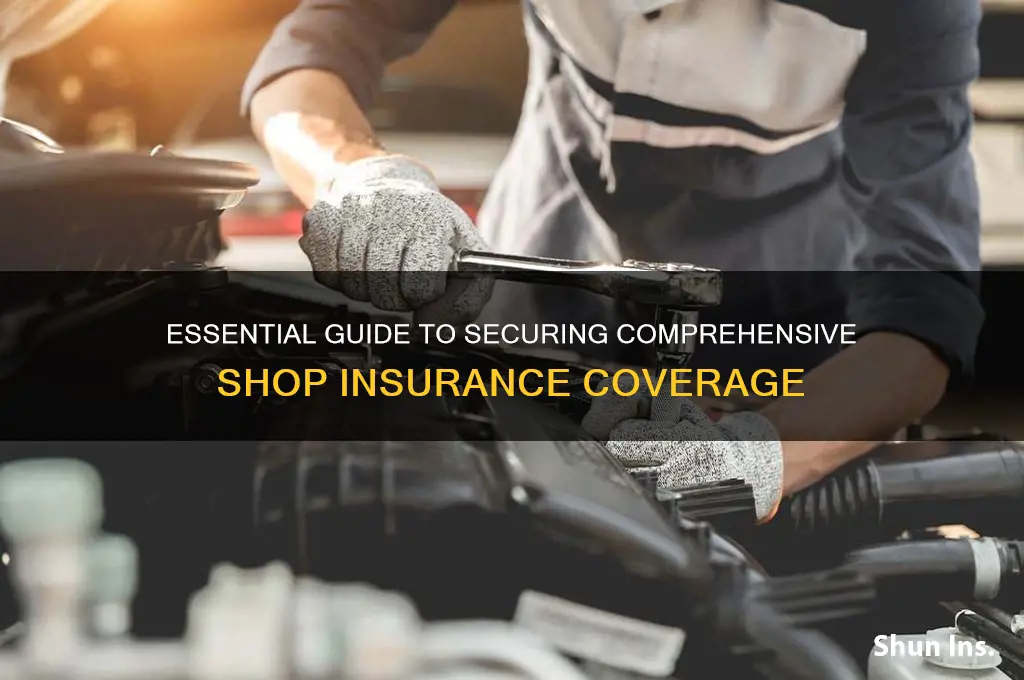 how to do shop insurance