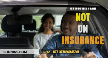 Driving for Uber Without Your Name on the Insurance: A Guide