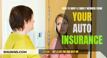 Removing Family Members from Your Auto Insurance Policy