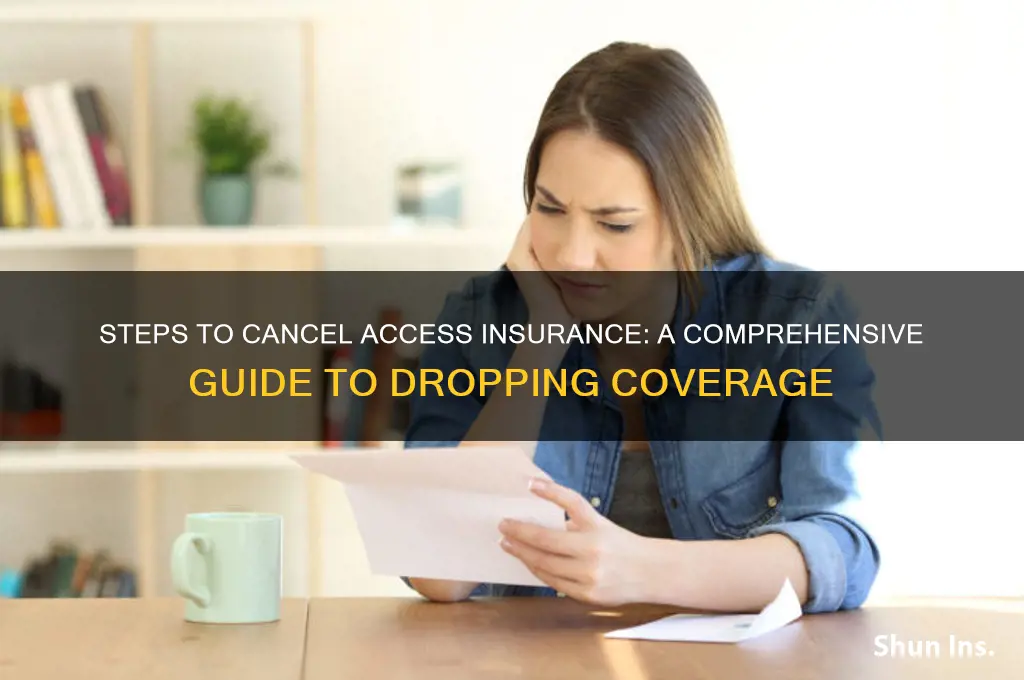 how to drop acess insurance