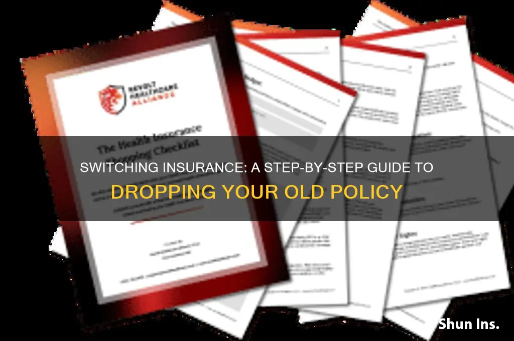 how to drop old insurance