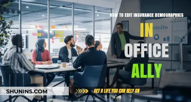Editing Insurance Demographics in Office Ally: A Step-by-Step Guide