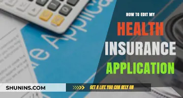 Editing Your Health Insurance Application: A Step-by-Step Guide to Accuracy
