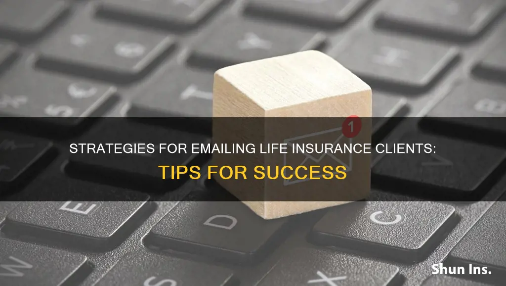 how to email for life insurance business