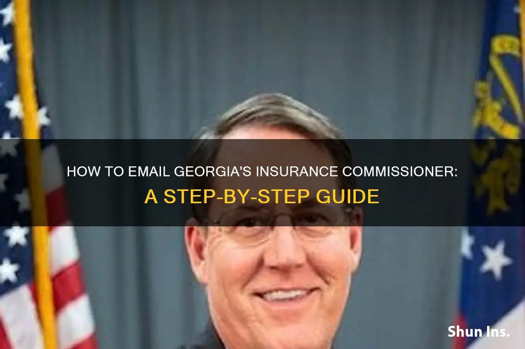 how to email the gerogia insurance commissioner