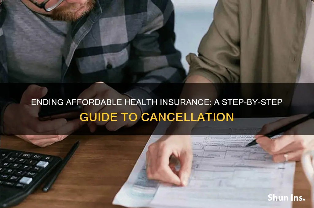 how to end insurance from affordable health