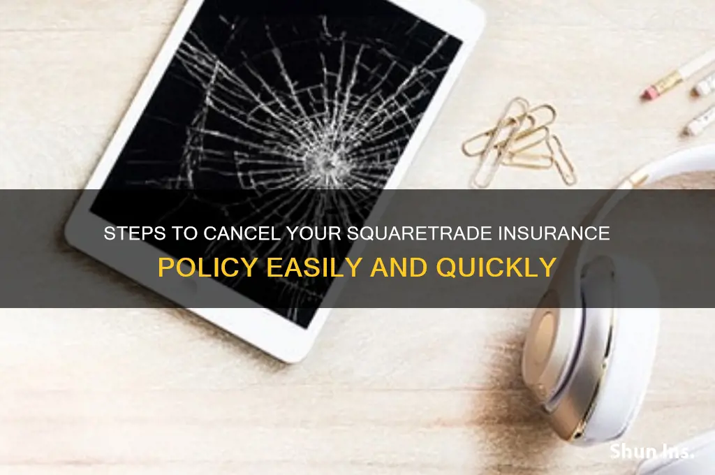 how to end my square trade insurance