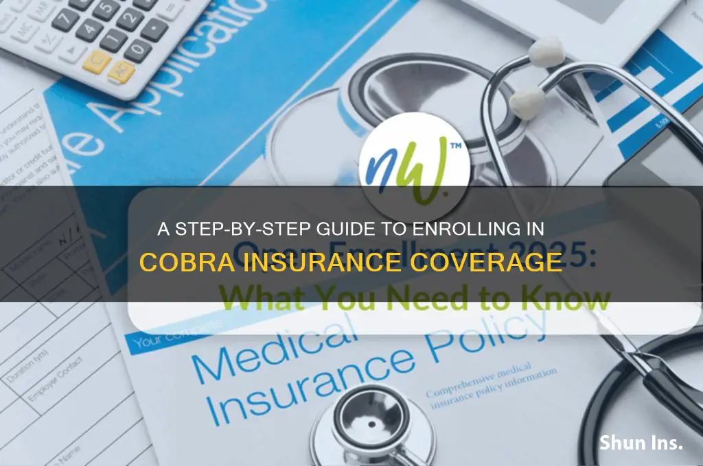 how to enroll cobra insurance