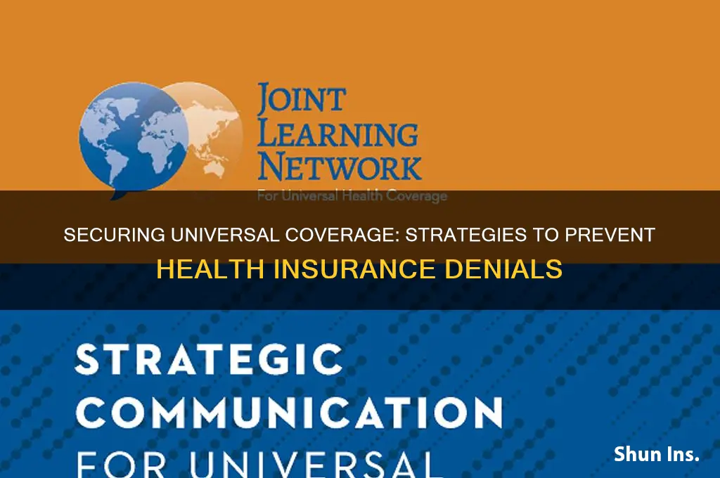 how to ensure that health insurance cannot deny people
