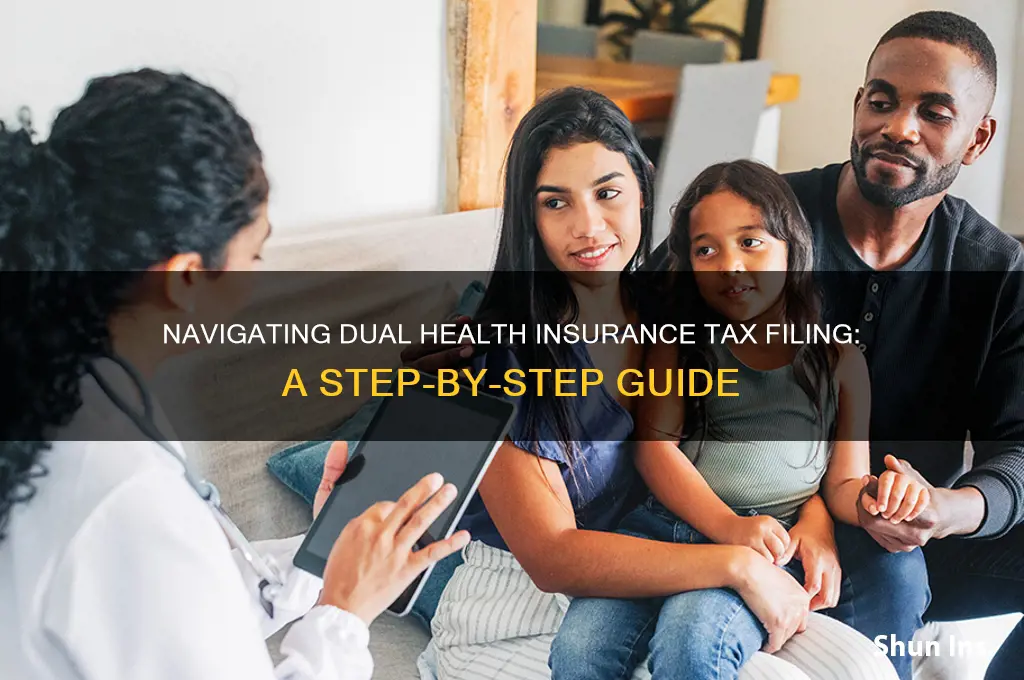 how to enter 2 health insurance taxes