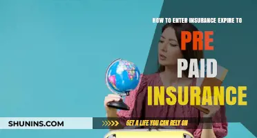 How to Enter Expired Insurance into Pre-Paid Insurance Systems