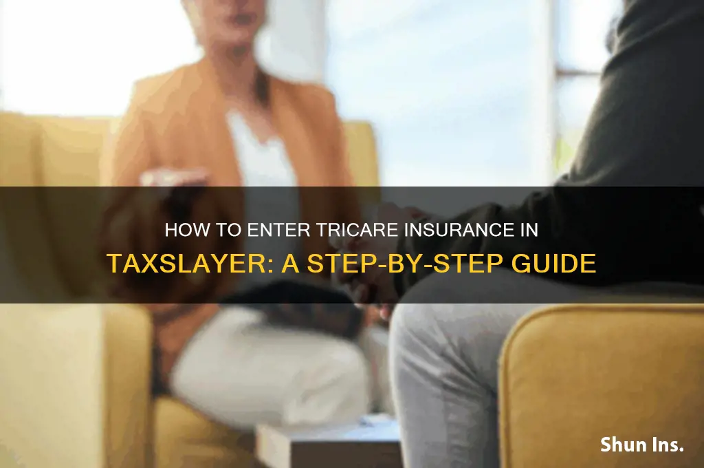 how to enter tricare insurance in ttaxslayer