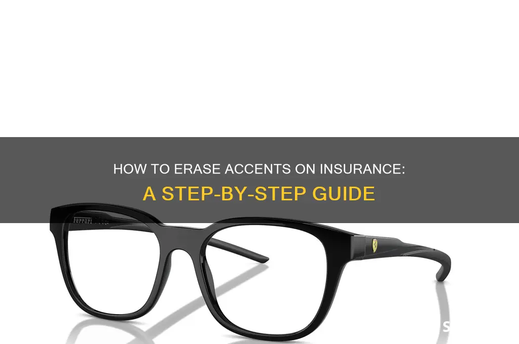 how to erase accisents on insurance