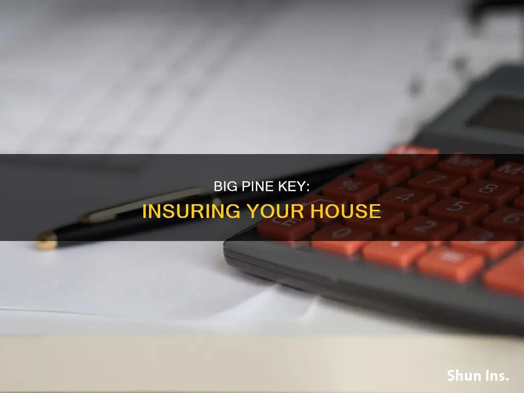 how to estimate insurance for house in big pine key