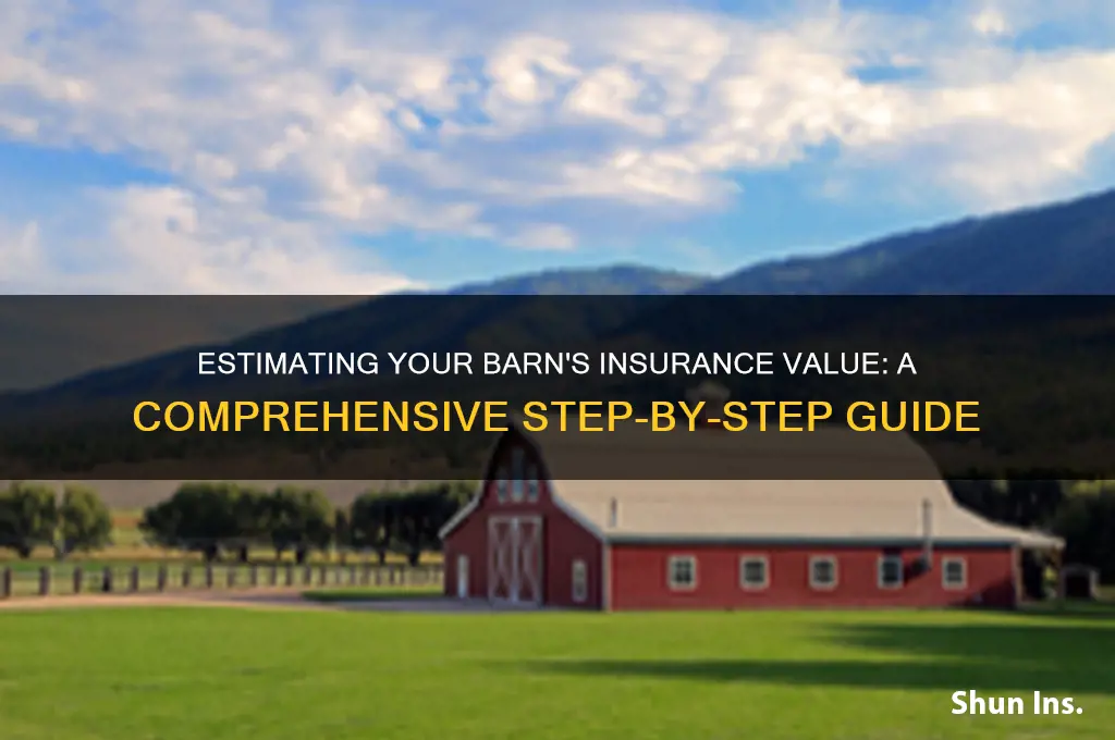 how to estimate insurance value of barn