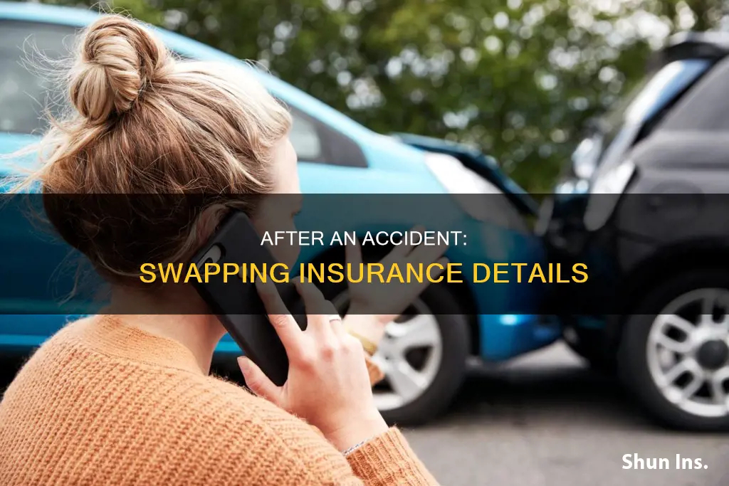 how to exchange insurance after accident