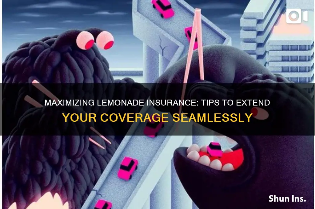 how to extend lemonade insurance