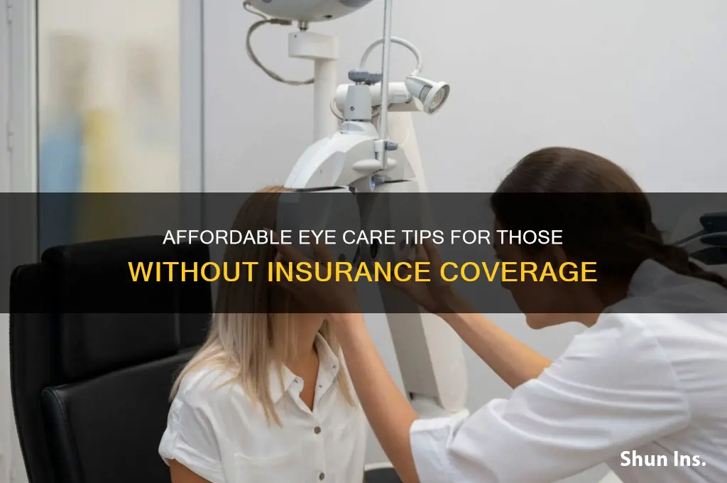 how to eye c are no insurance