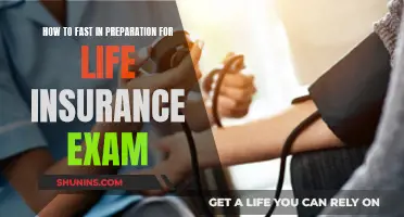 Preparing for a Life Insurance Exam: Fasting and Tips