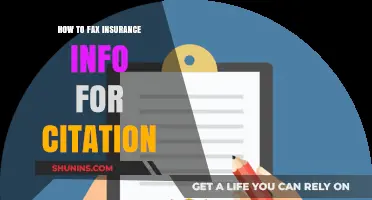 Faxing Insurance Info for Citations: A Step-by-Step Guide