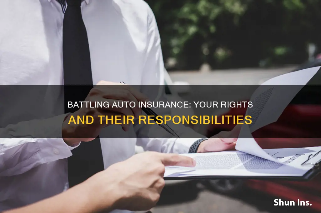 how to fight an auto insurance company