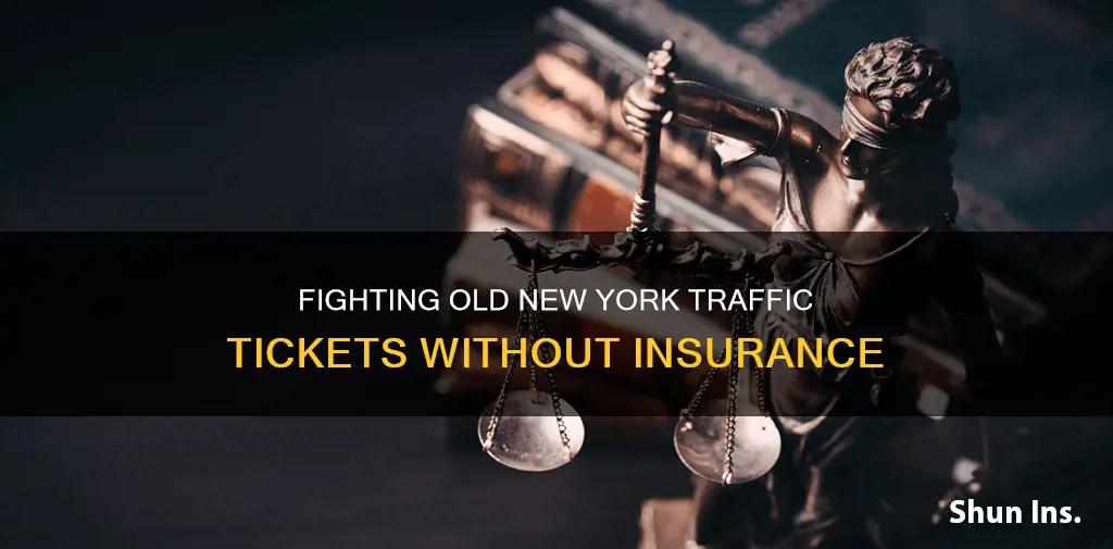 how to fight old new york no insurance traffic tickets
