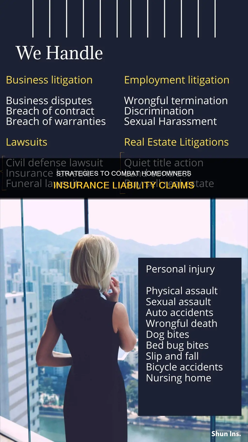 how to fight someone who sues your homeowners insurance