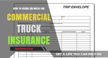 Calculating Air Miles: Commercial Truck Insurance Simplified