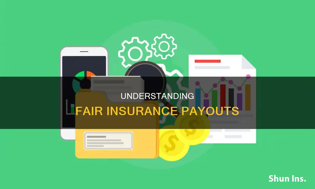 how to figure out if insurance payment is fair