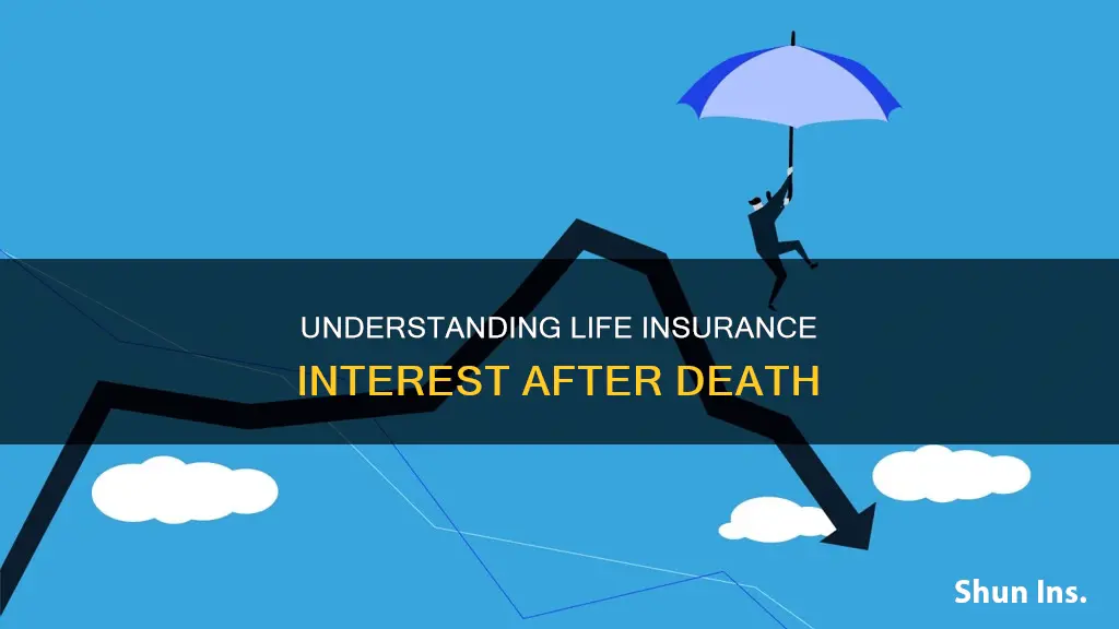 how to figure out life insurance interest owed after death