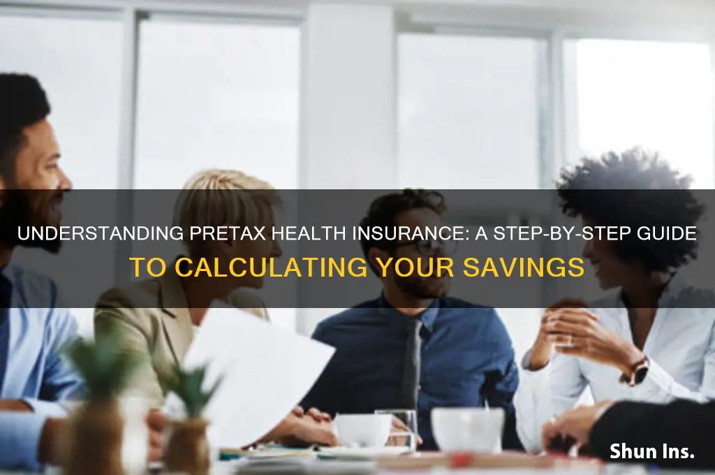 how to figure out pretax health insurance