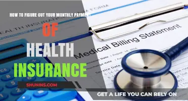 Calculating Your Monthly Health Insurance Payment: A Step-by-Step Guide